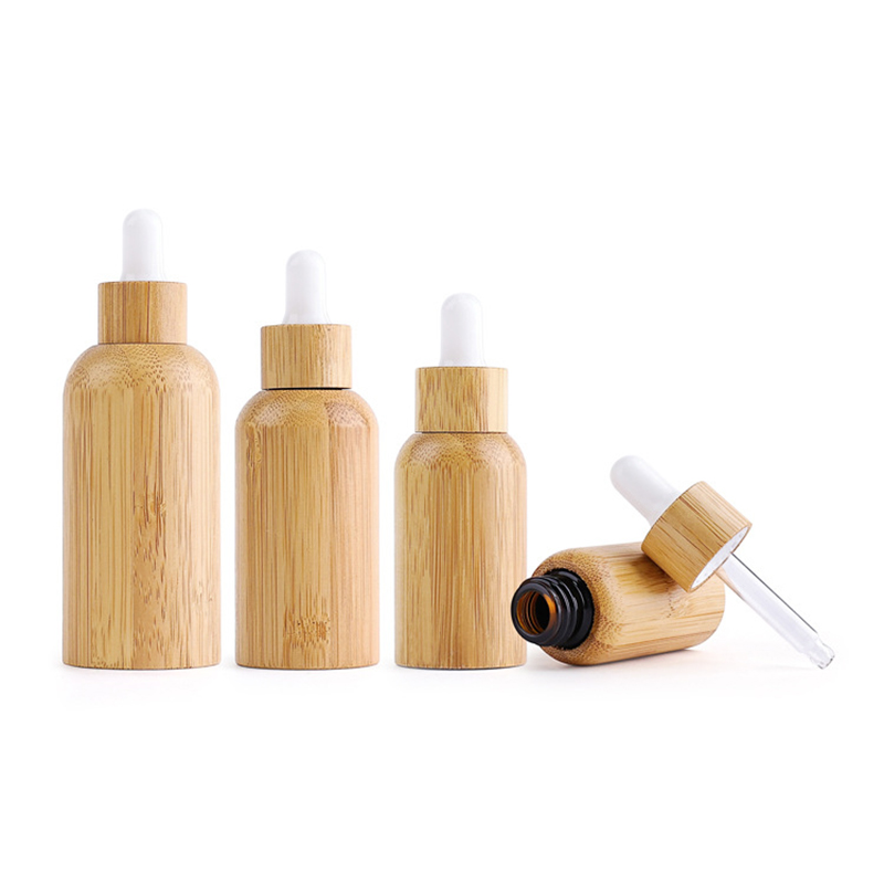 Full Bamboo Dropper Bottle