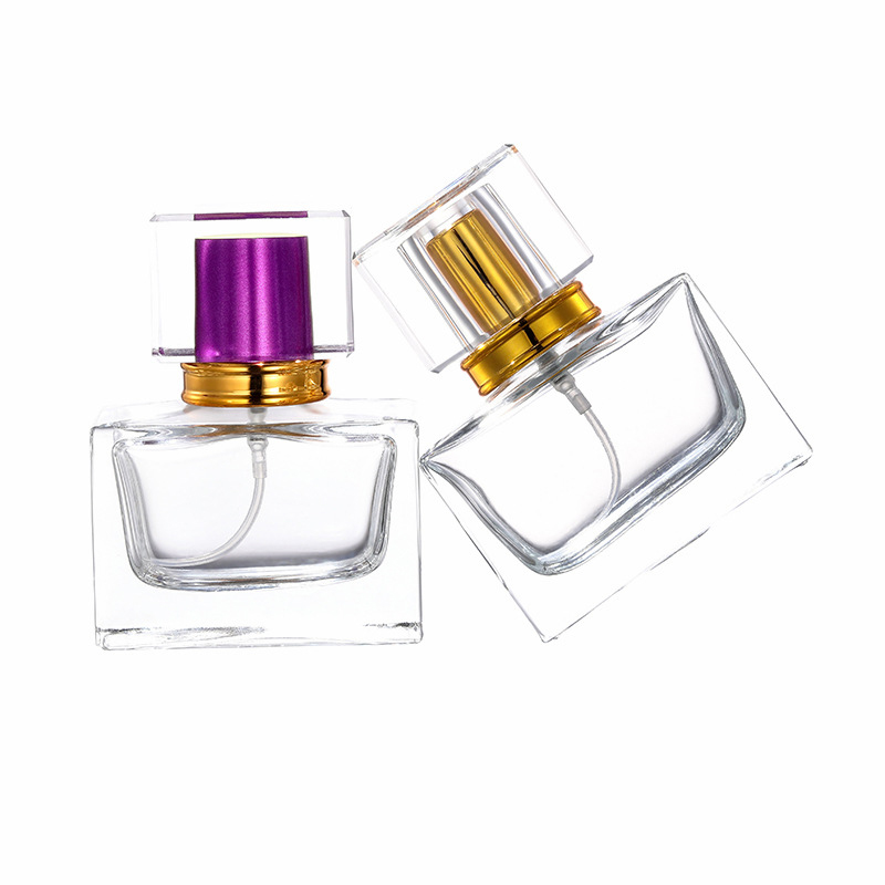 Square Glass Perfume Bottle 