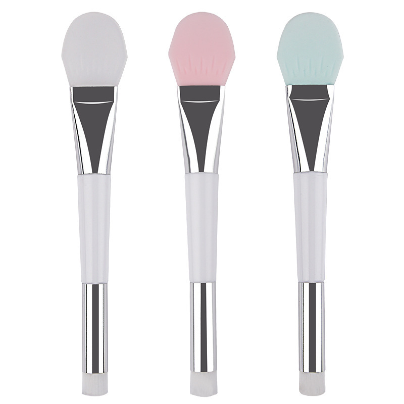 Dual-use Silicone Mask Brush