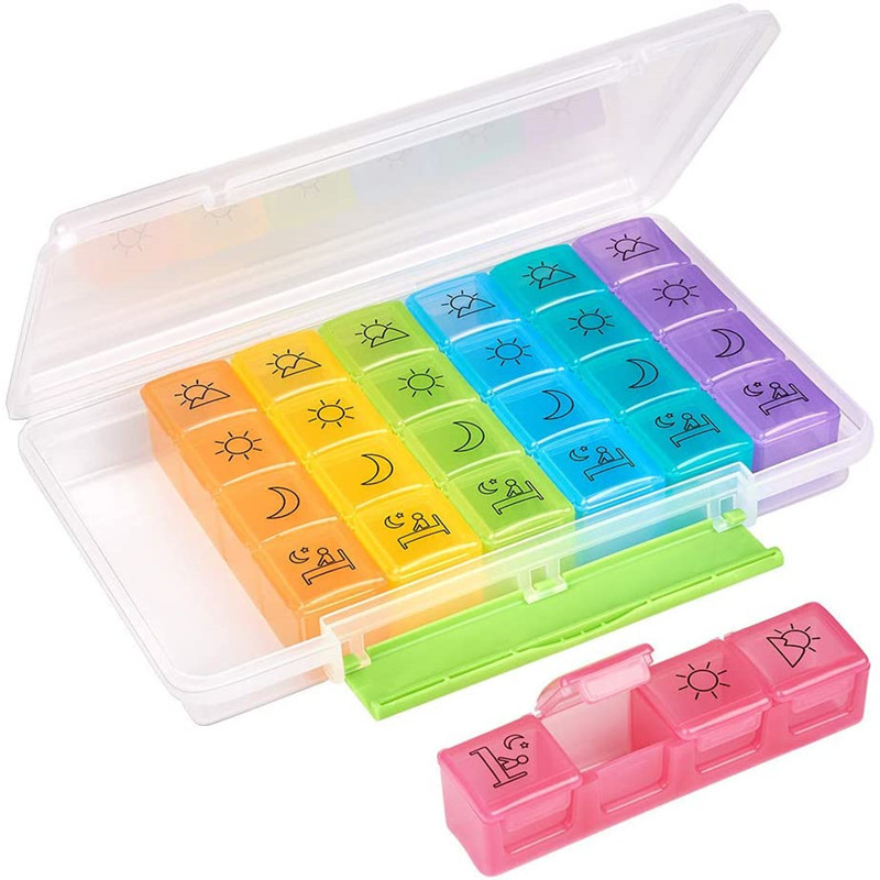 Portable Pill Organizer 